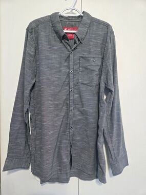 Browning John M. Browning Heritage Gray Button Front Shirt XL